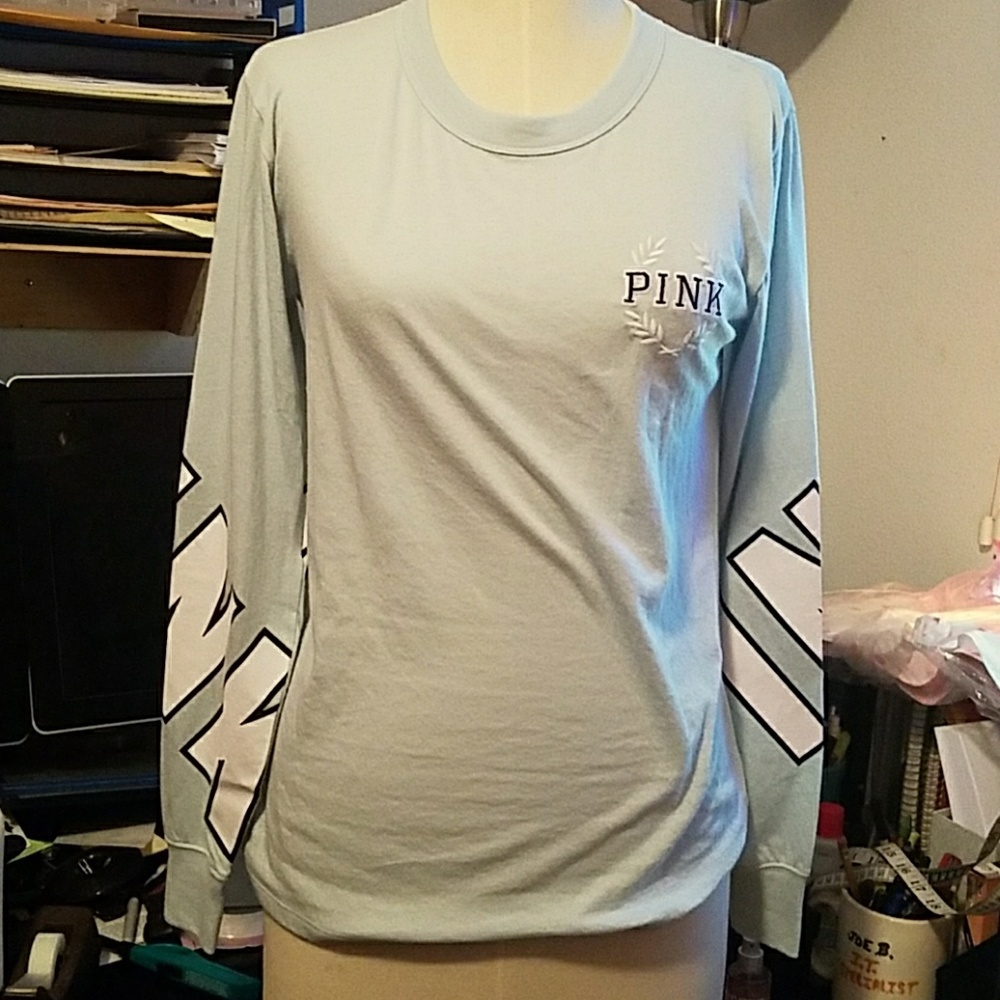 Blue campus long sleeve tee. BNWT